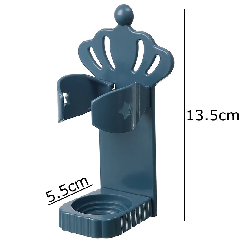 Giá Để Dao Cạo Râu Tự Dính Hình Vương Miện Bằng ABS Chất Lượng Cao Tiện Lợi Cho Nhà Tắm