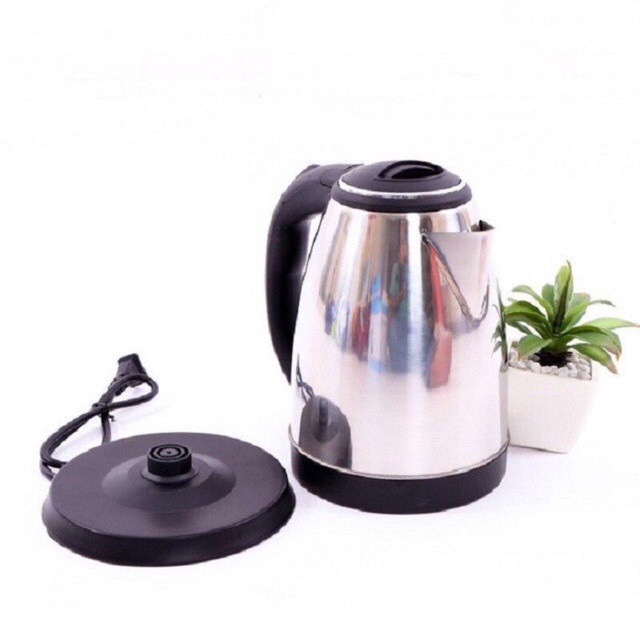 Bình Đun Nước Siêu Tốc Inox Dung Tích 1.8L - Hàng Cao Cấp Inox Độ Bền Cực Cao - Bách Hóa Online