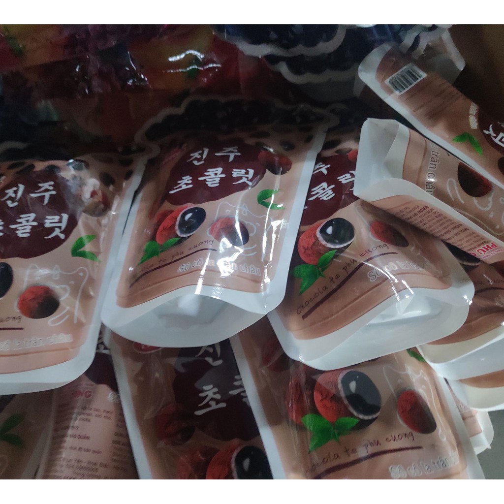 Kẹo Trà Sữa Trân Châu đường đen gói to 150g