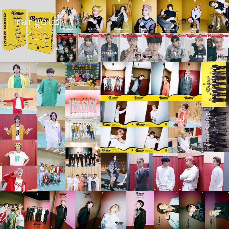 Set 55 Thẻ Hình Lomo Nhóm Nhạc Bts