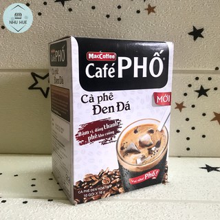Cà phê đen đá Maccoffee Cafe Phố (10 gói x 16g)