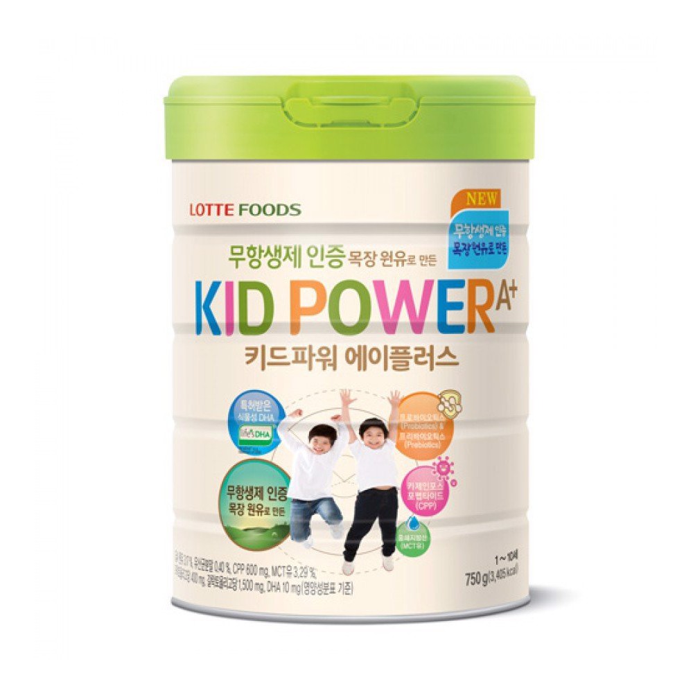 Sữa bột Kid Power A+ Tăng chiều cao và cân nặng (Hàn Quốc) 750g _Subaby