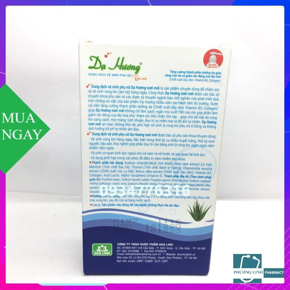 Dung dịch vệ sinh phụ nữ dạ hương có vòi 120ml