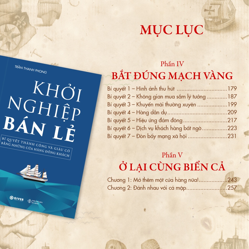 Sách - Khởi Nghiệp Bán Lẻ - Bí Quyết Thành Công Và Giàu Có Bằng Những Cửa Hàng Đông Khách