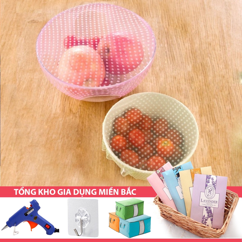[Tổng Kho Sỉ] Tấm Silicon Bọc Bảo Quản Thực Phẩm - Cất Cho Tủ Lạnh - Cho Được Vào Lò Vi Sóng 20 x 20 cm