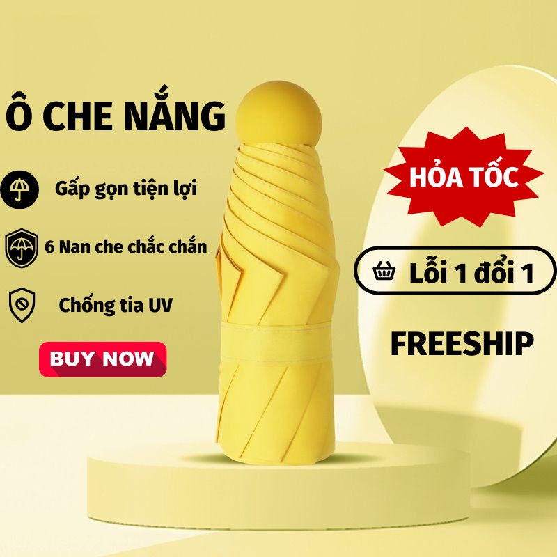 Dù Gấp Gọn Ô Che Mưa Cầm Tay Dễ Dàng Mang Đi Khi Di Chuyển Dù Che Mưa Toki