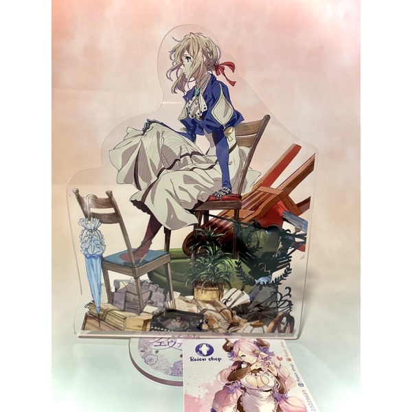 Mô Hình Standee Acrylic Mica Violet Evergarden