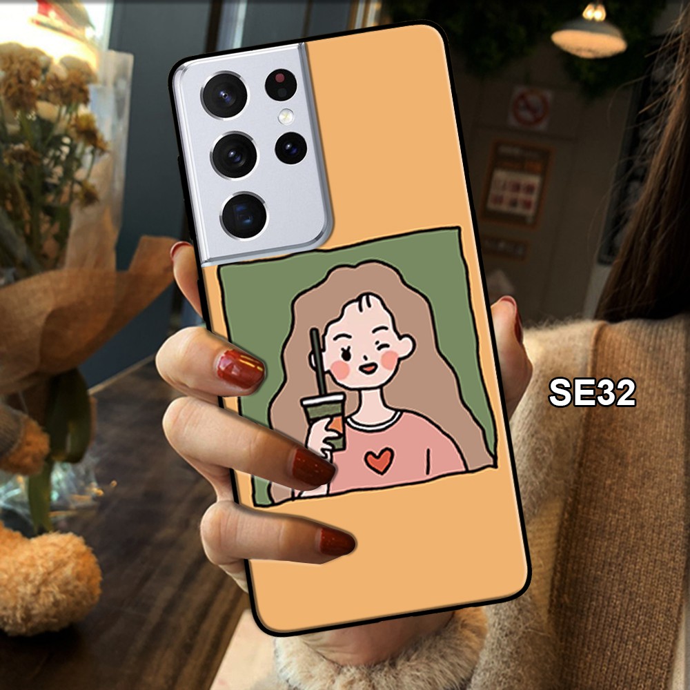 Ốp lưng Samsung S21 FE 5G - S21 5G - S21 Plus 5G - S21 Ultra 5G in hình nền dễ thương - giá rẻ