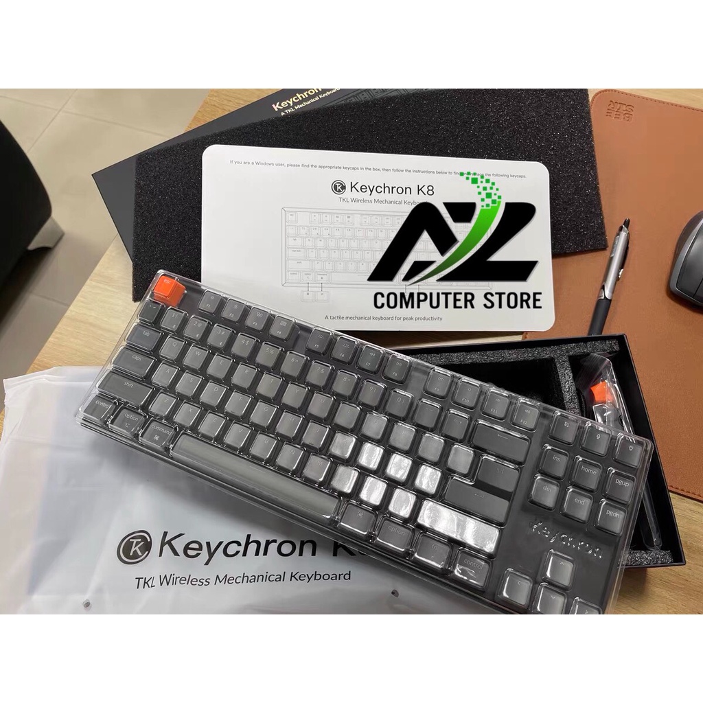 Keychron K8 - Bàn phím cơ Keychron K8 nhôm (Cam kết chính hãng)