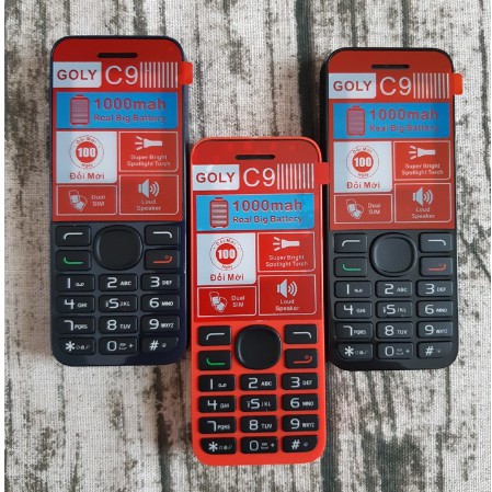 Điện Thoại GoLy C9 giá rẻ 2 Sim 2 Sóng - Chính Hãng