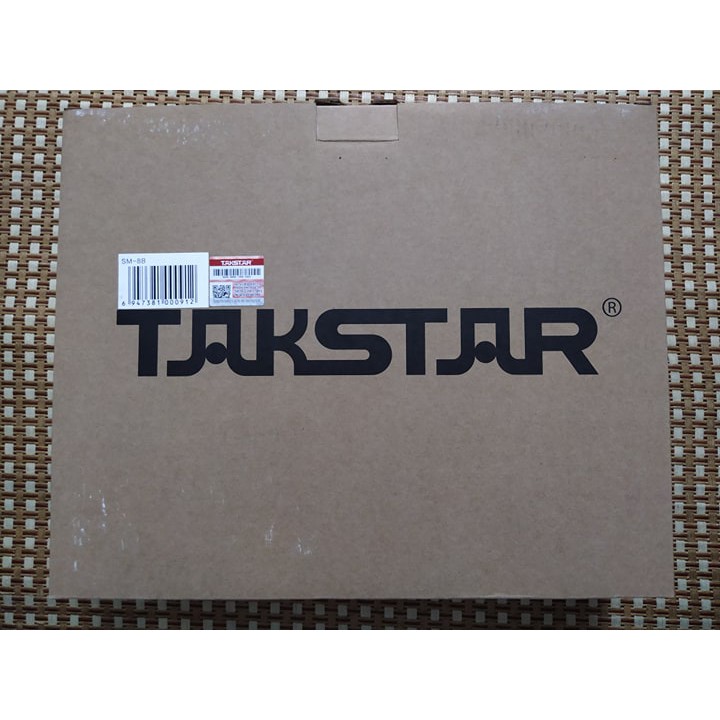 Micro thu âm takstar SM-8B kèm nguồn Phantom 48v và 2 dây micro kết nối