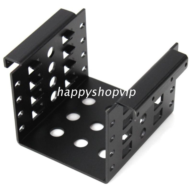 Khay Đựng Ổ Cứng Bằng Hợp Kim Nhôm 4 Lớp 2.5-inch Hdd / Ssd Đen