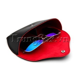Hộp Đựng Kính Mát Vỏ Da - Mã 958