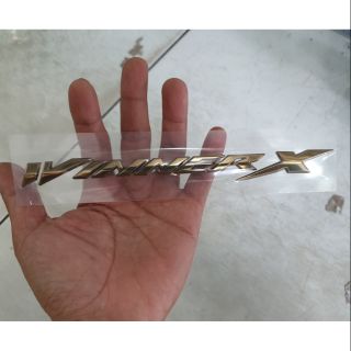 1 cặp Chữ dán hông Winner X  và Winner 150