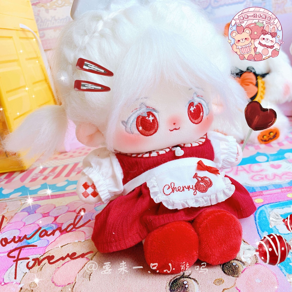 DOLL KHÔNG THUỘC TÍNH TÓC TƠ 20CM - BÚP BÊ KHÔNG THUỘC TÍNH TÓC TƠ 20CM