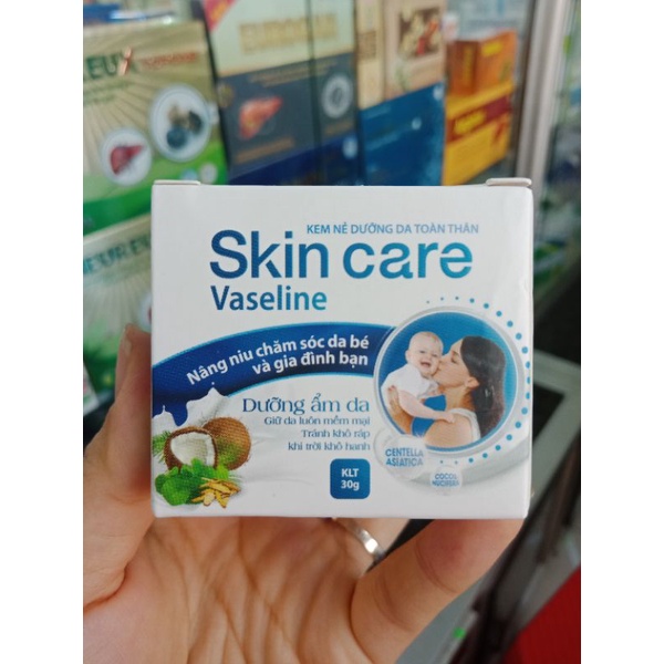 Kem nẻ dưỡng da toàn thân Vaseline,  an toàn cho trẻ sơ sinh