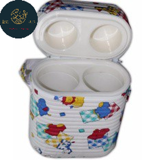 (LOẠI 1) Bình ủ sữa đôi Jumi (Giao ngẫu nhiên)