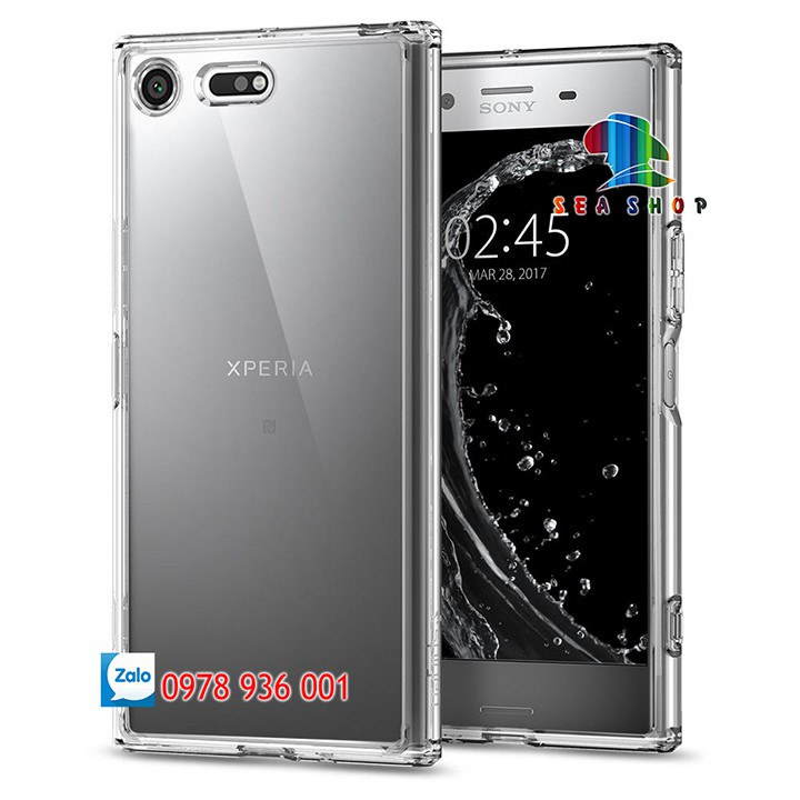 [SEASHOP] Bộ 2 ốp silicon dẻo Sony Xperia XZ Premium - G8141 - G8142 trong suốt