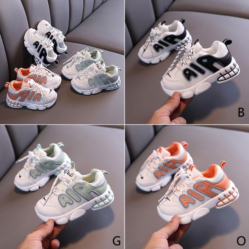 Kids Girls Boys Shoes Baby Anti-slip Breathable Sneakers Children Casual Sport Shoes