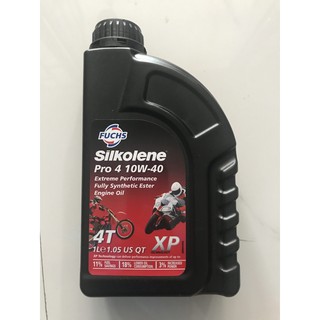 Nhớt Fuchs Silkolene Pro 4 10W40 XP nhập khẩu từ Anh