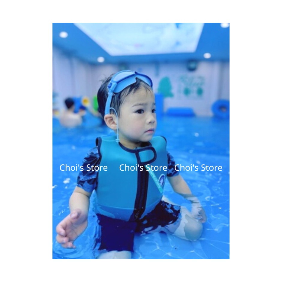 Áo phao bơi Mambobaby giữ ấm cơ thể cho bé từ 3 - 6 tuổi