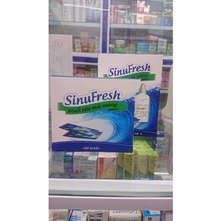 SinuFresh Bình và muối rửa mũi