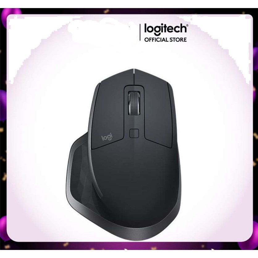 Chuột không dây Logitech MX Master 2S – Sử dụng trên mọi bề mặt, Nút cuộn siêu nhanh, Kiểu dáng công thái học