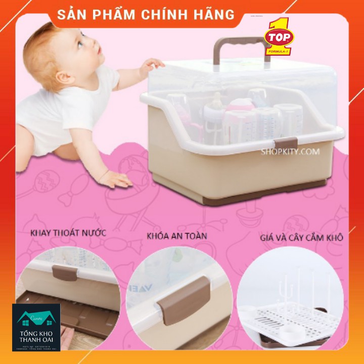 Khay Úp Bình Sữa, Khay Úp Ly (Cốc, Chén) Hàng Đẹp Có Nắp Đậy