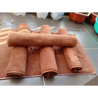 Thảm chân khách sạn cao cấp 100% cotton thấm hút mềm Nanomex