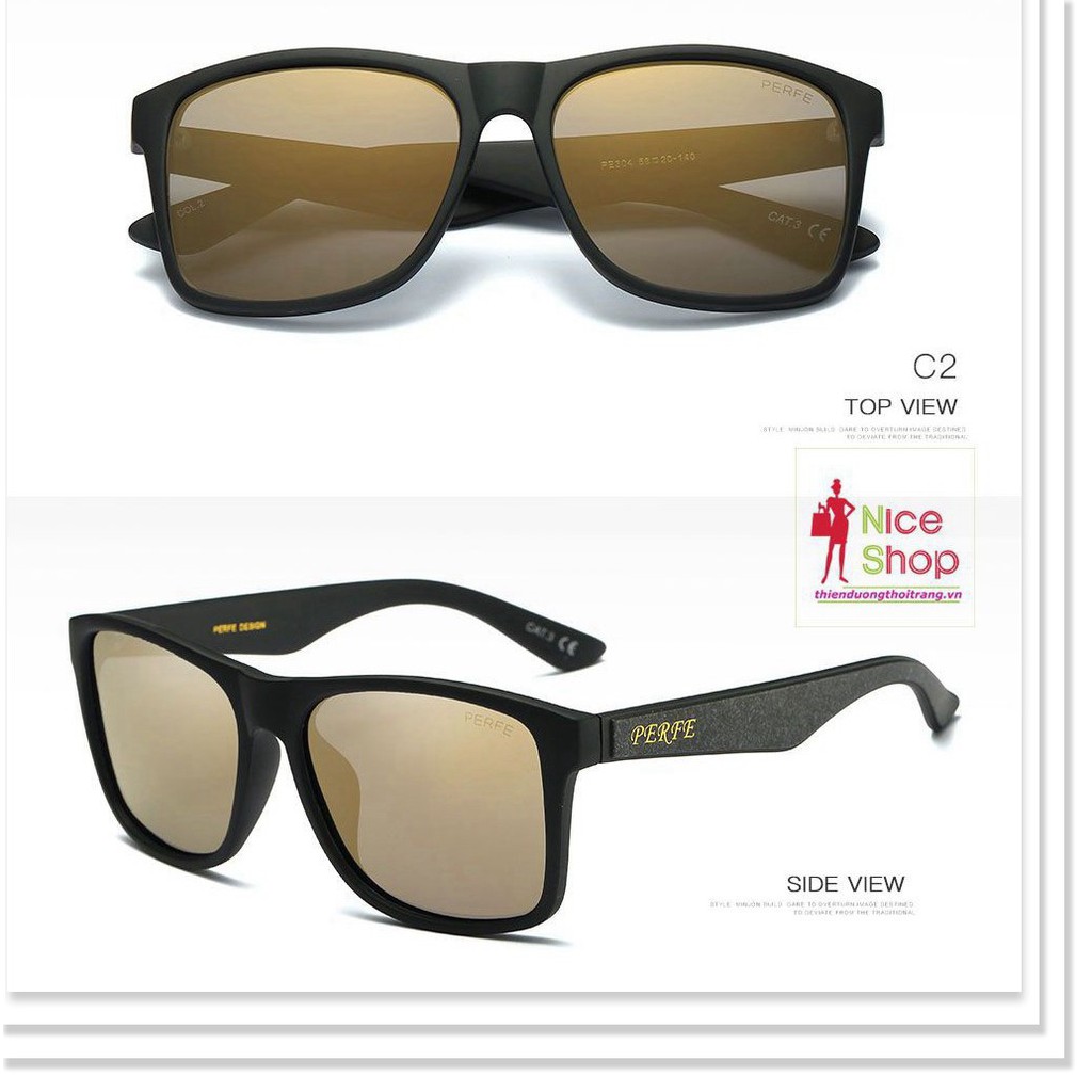 Mắt kính thời trang cao cấp Perpe gọng vuông chống chói - MK0067 - Nice | BigBuy360 - bigbuy360.vn