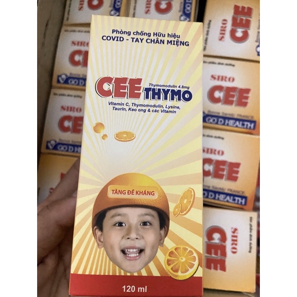 {Mua 5 tặng 1} SIRO CEETHYMO TĂNG SỨC ĐỀ KHÁNG - ☘️TĂNG CƯỜNG MIỄN DỊCH☘️