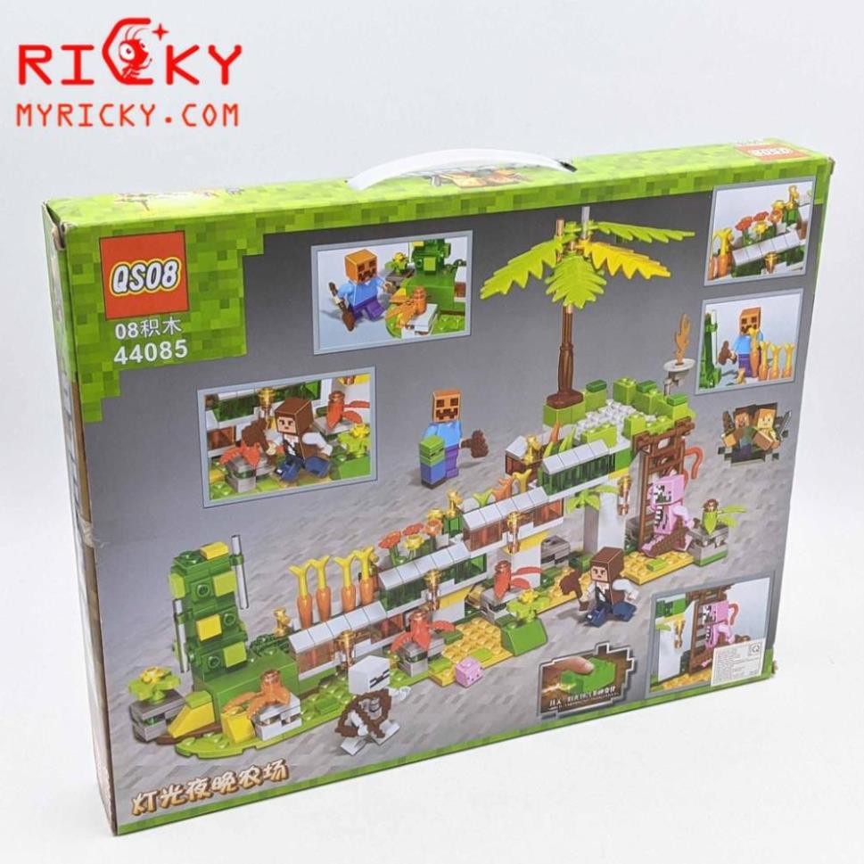 [Khai trương giảm giá] Bộ LEGO Minecraft 165 miếng ghép - Lắp ráp mô hình MY WORLD