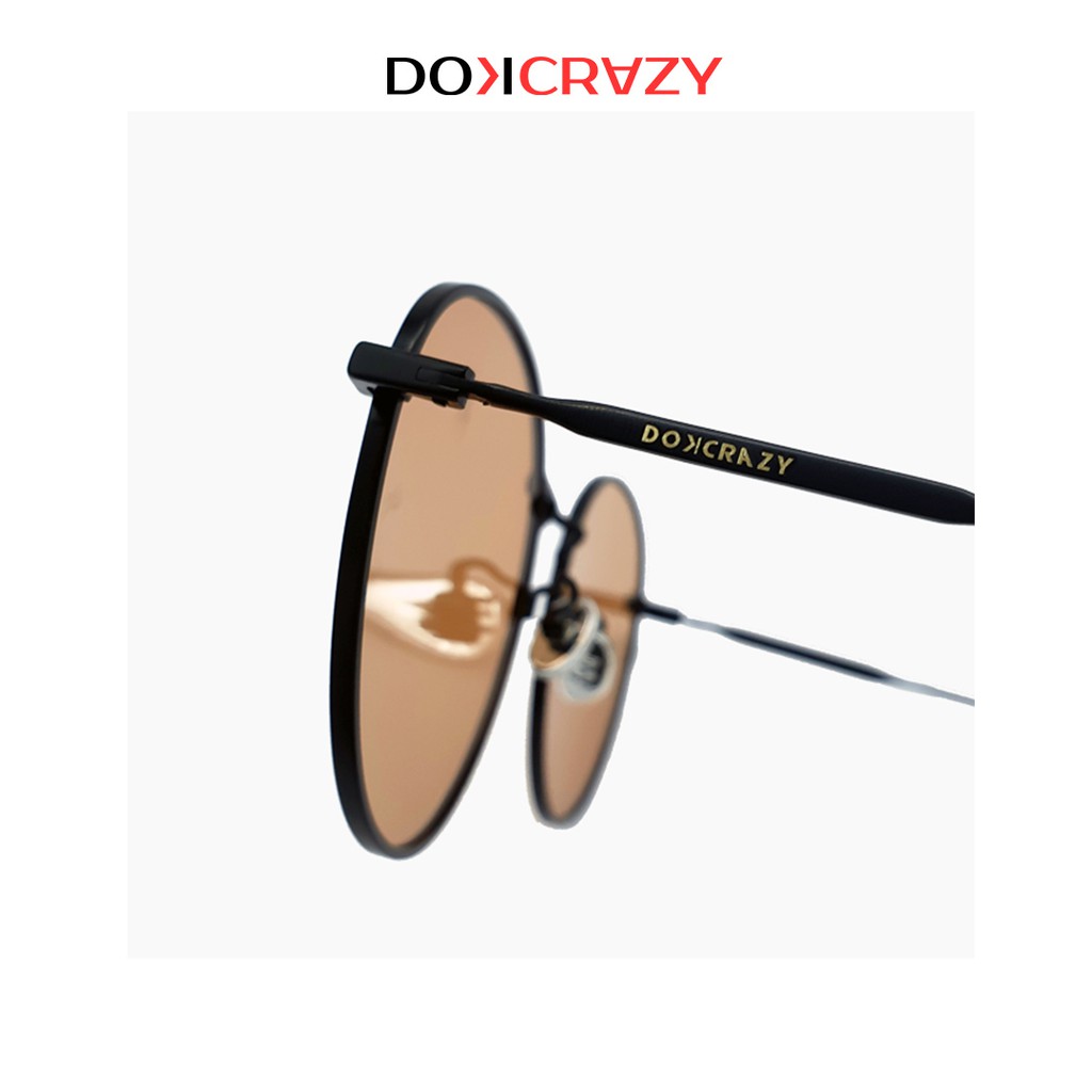 Kính mát dáng tròn nam nữ gọng kim loại OLIVIA local brand DOKCRAZY mắt râm phong cách thời trang đường phố cá tính | BigBuy360 - bigbuy360.vn