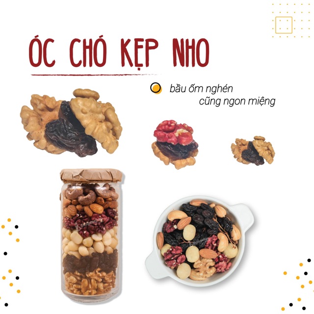 Mix Nuts 6 hạt tách vỏ (Nướng chín giòn ngon) | BigBuy360 - bigbuy360.vn