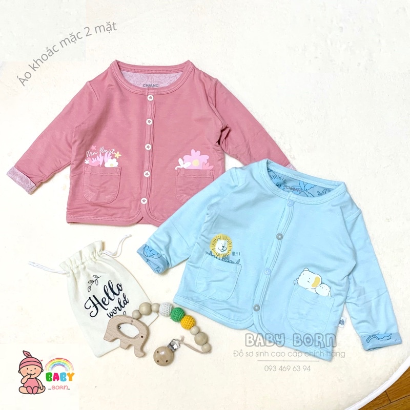 Chaang - Áo khoác cúc giữa mềm mại, xinh xắn