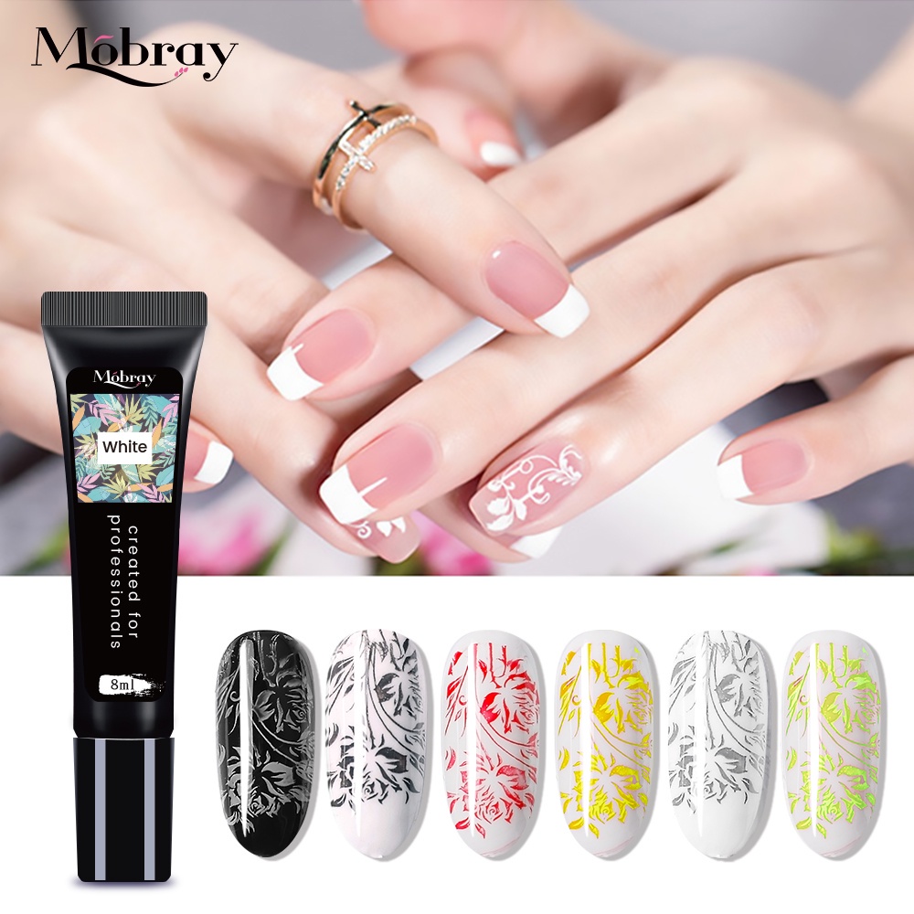 Sơn Móng Tay Gel UV In Họa Tiết Thời Trang