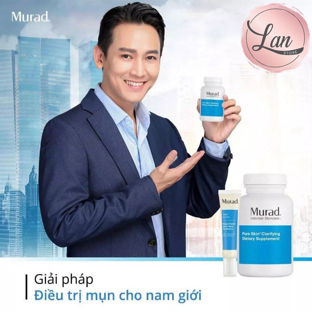 Viên giảm mụn Murad Pure Skin Clarifying Dietary Supplement 120 viên [ CHÍNH HÃNG] MUA KÈM DEAL XỊN | Thế Giới Skin Care