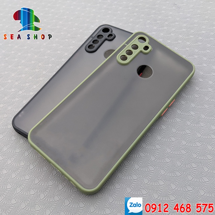 Ốp lưng Realme 5, 5i, 5S, 6i 6i - Viền nhựa dẻo chống sốc - Mặt lưng bằng nhựa cứng chịu lực - chống vỡ