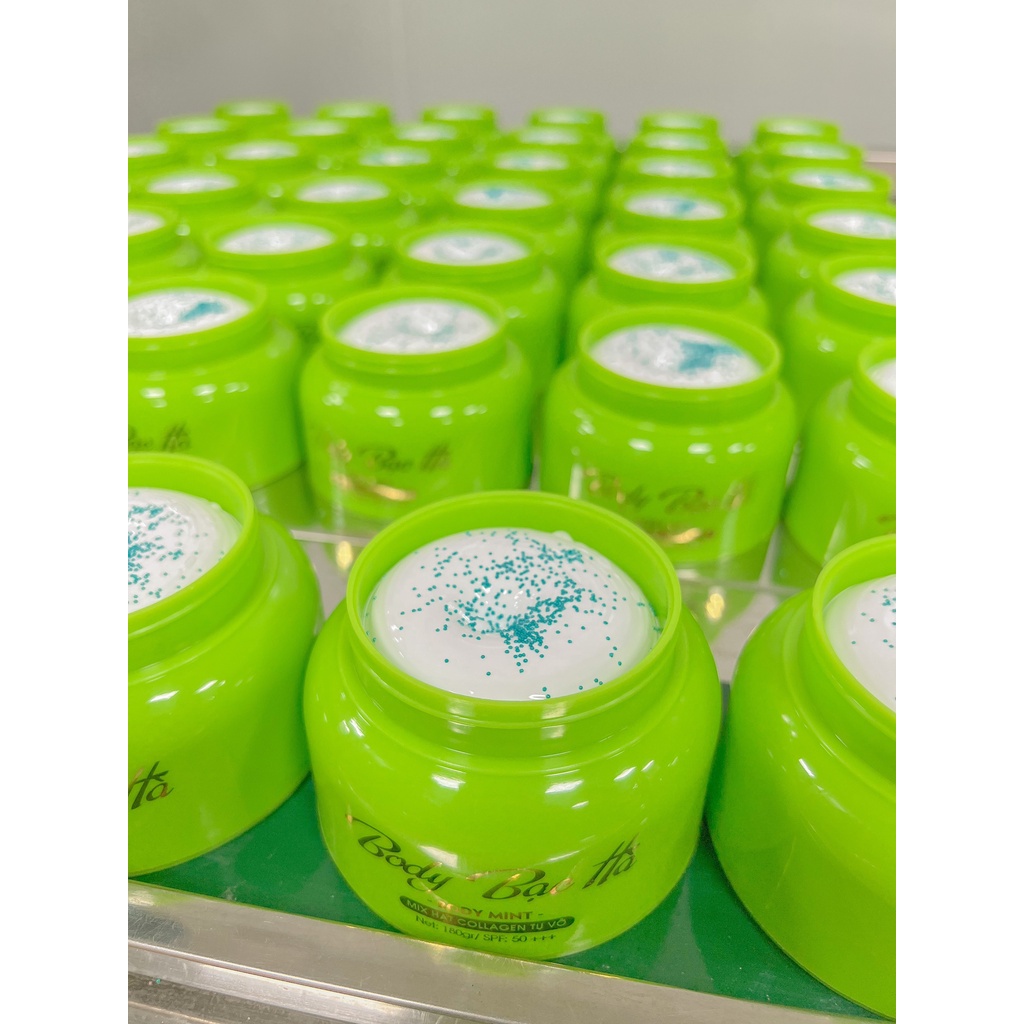Kem Body Bạc Hà  - Body Mint Dưỡng Trắng da, thấm nhanh, không bết dít