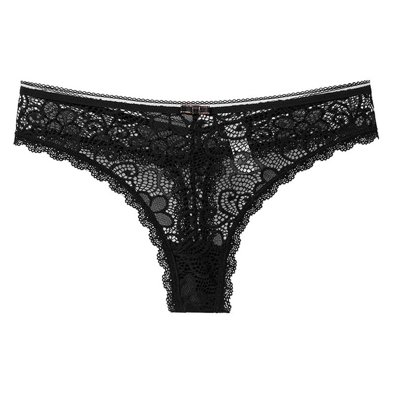 AOFEIQIKE Quần lót vải ren lưng thấp thiết kế trong suốt không đường may cao cấp thời trang dành cho nữ