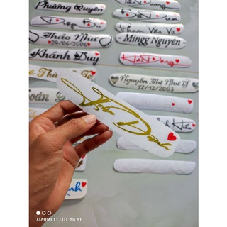 Tem Decal màu Xi Đồng, Xi Bạc