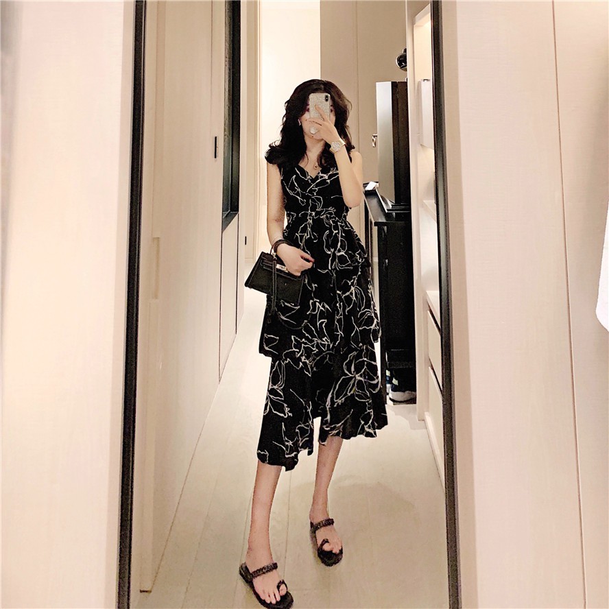 Đầm Maxi 3 tầng đi biển siêu sang chảnh CÓ ẢNH CHỤP THẬT