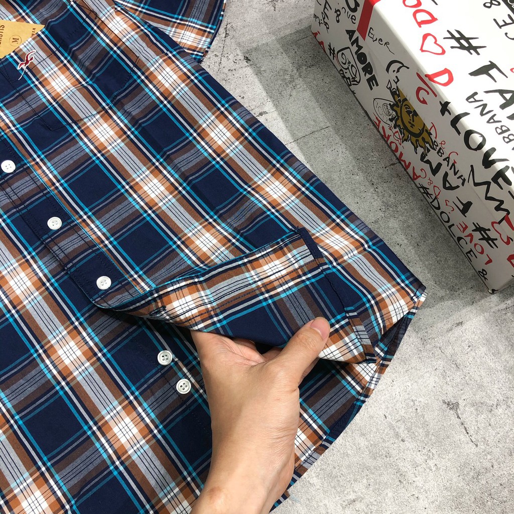 Áo sơ mi nam ngắn tay công sở bigsize cao cấp xuất khẩu SMHOL - 18