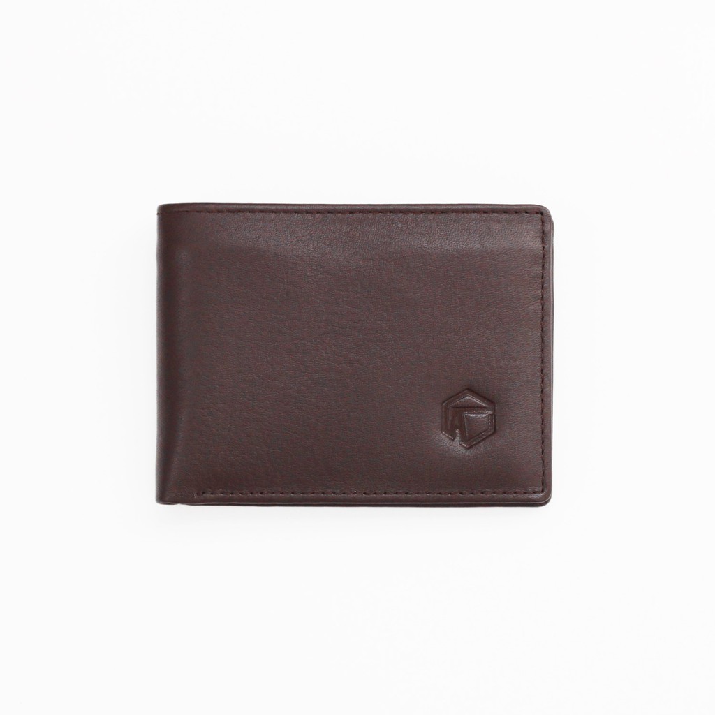 Bóp (ví) da nam cao cấp AT Leather 056 - Form nhỏ gọn