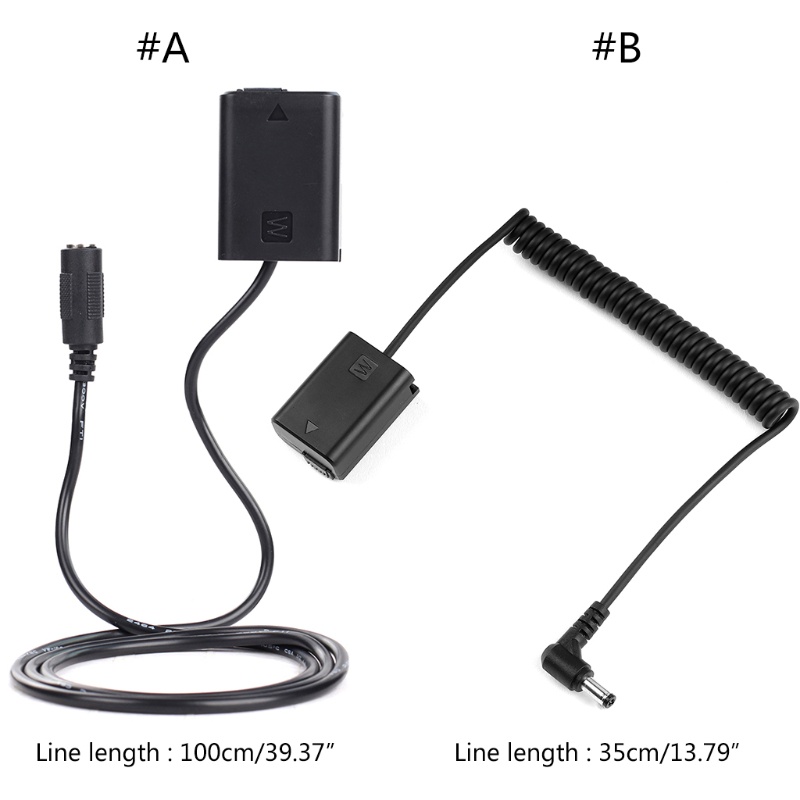Dây Cáp Lò Xo Chuyển Đổi Nguồn NP-FW50 Cho A7S II A7R I