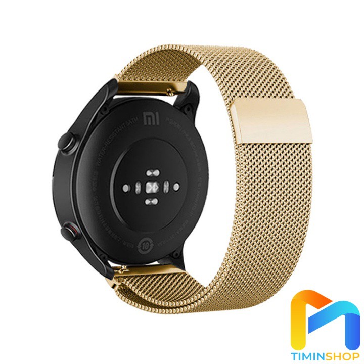 Dây đeo Xiaomi Mi Watch/ S1/ S1 Active - Dây thép, khóa nam châm (DT)