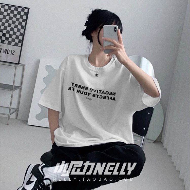 Áo phông Nelly Heybig tay ngắn - Negative