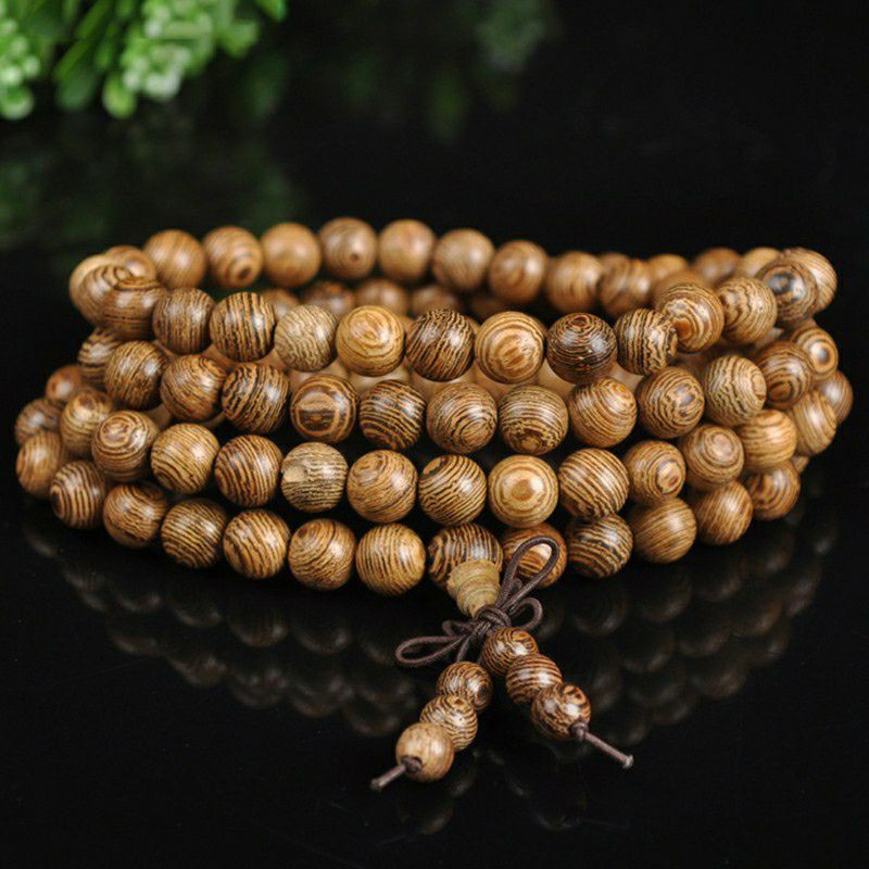 chuỗi gỗ muồng 108 6 ly