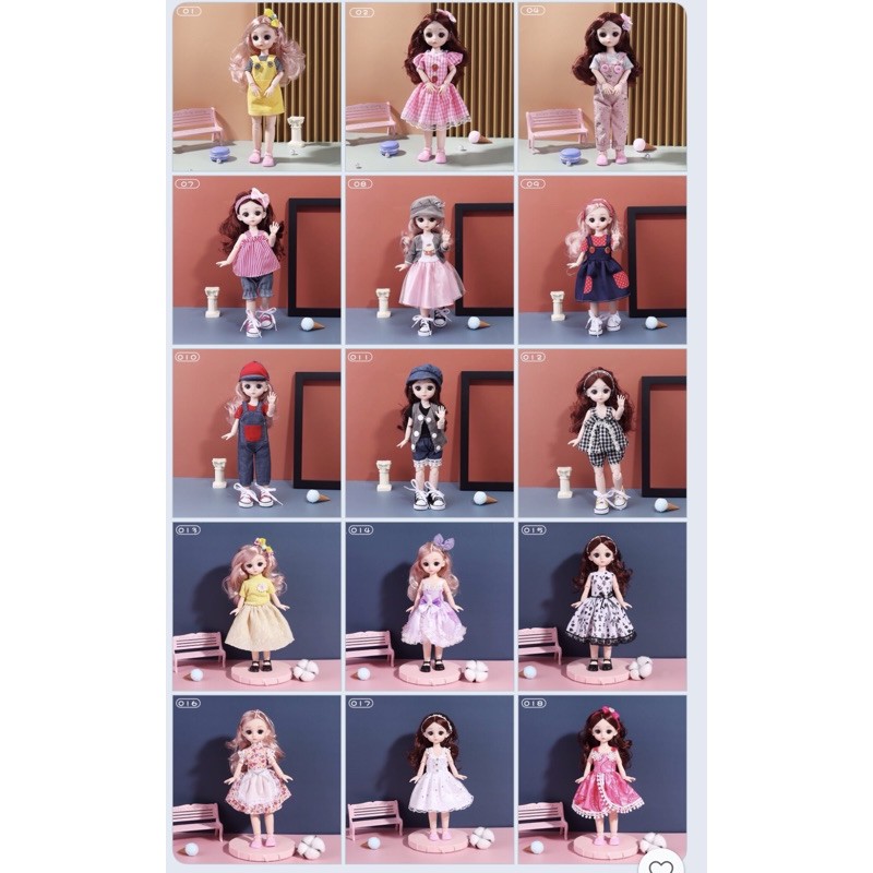 Sale sập giá búp bê baboly AQ mẫu mới