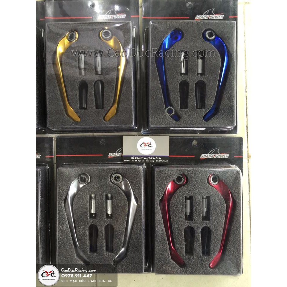 Gù bảo vệ tay thắng CNC nguyên khối - gắn mọi loại xe